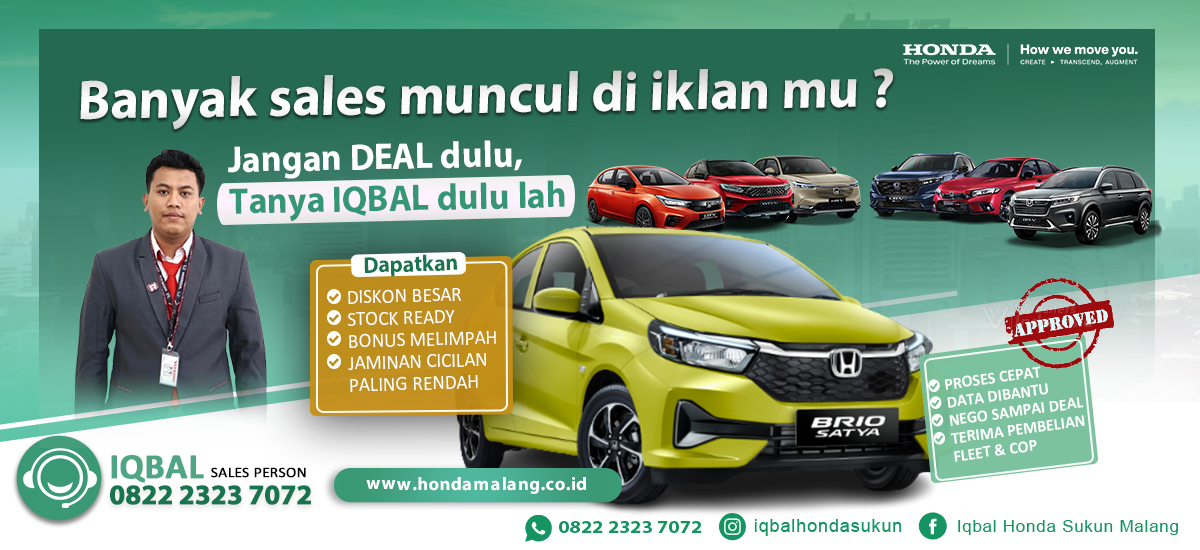 Slider Promo Honda Malang